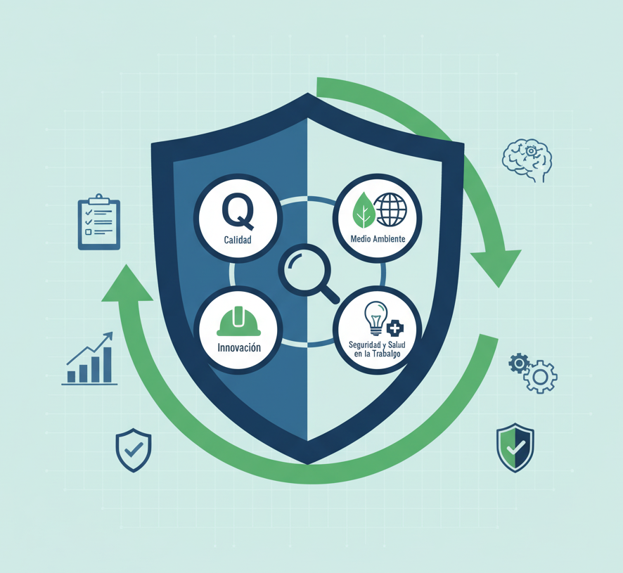 Curso: Auditorías internas de Sistemas de Calidad , Medio Ambiente, Seguridad y Salud en el trabajo e Innovación