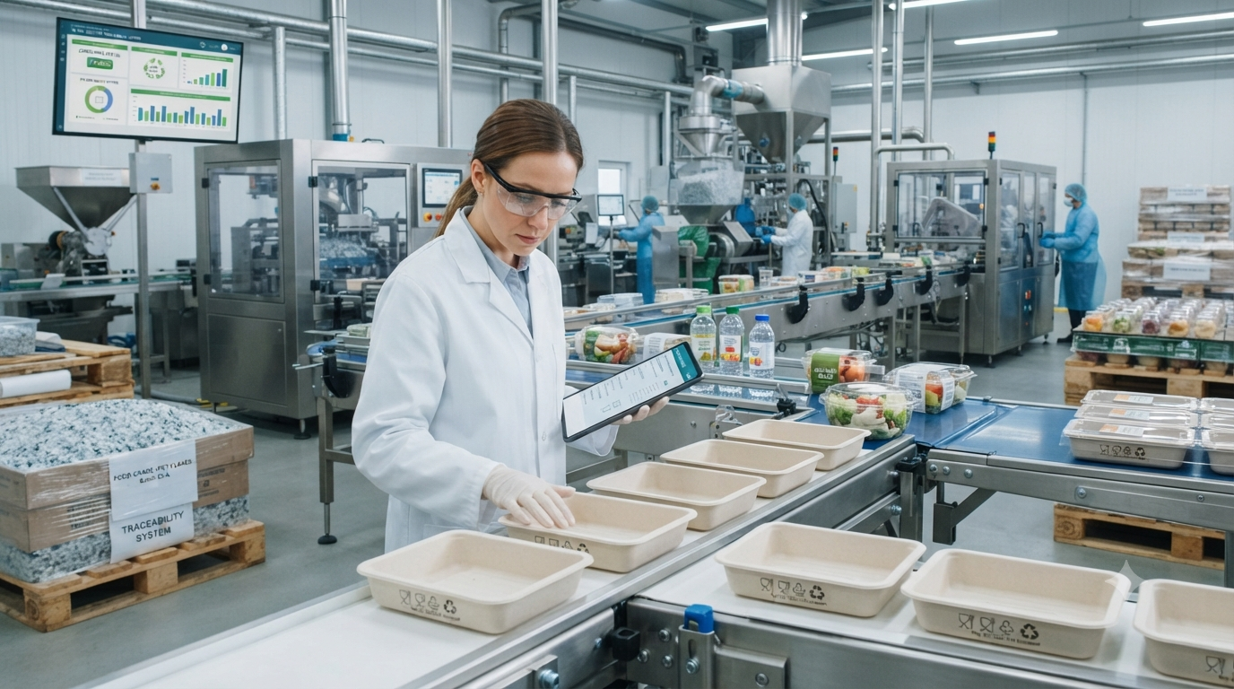 Plásticos reciclados en contacto con alimentos: claves para la aplicación del Reglamento (UE) 2022/1616